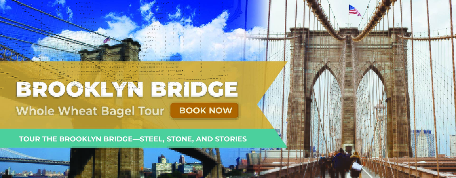 Brooklyn Bridge Brooklyn Bridge Walking Tour - Bens Bagel Tours