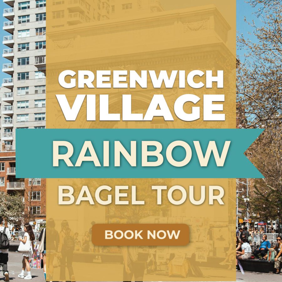 Greenwich Village Rainbow Bagel Tou Square